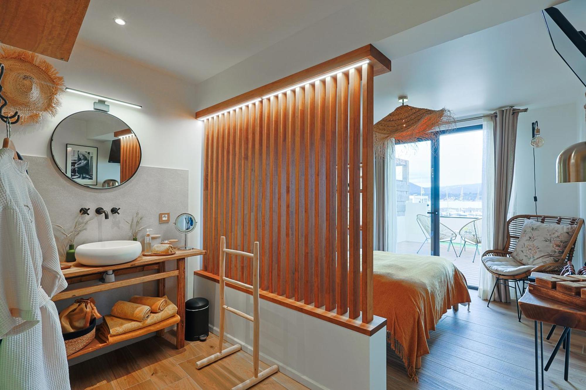 Chambre D'Hote Luxe Vue Mer Boheme ル・プラデ エクステリア 写真